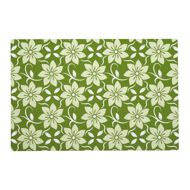 Olive Blossom Repeat Placemat (Front)