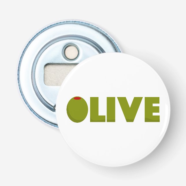 Olive Bottle Opener (Front)