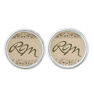 Olive Branch: A Tuscan Touch Cufflinks