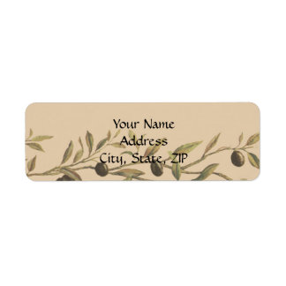 Olive Branch: A Tuscan Touch Label