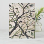 Olive Branch Abstract Art (Standing Front)