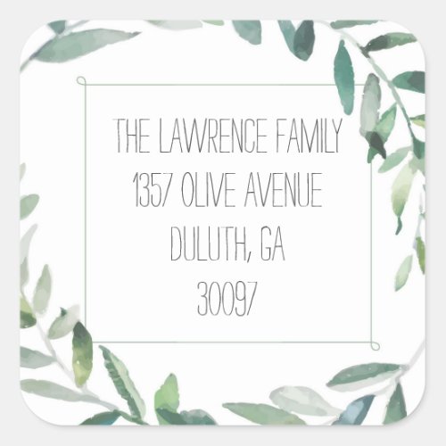 Olive branch address labels or create your own