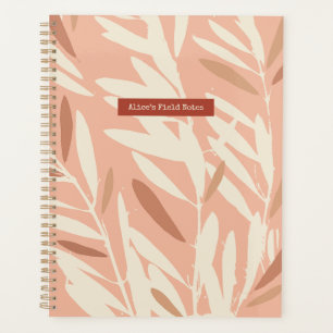 Olive Branch Botanical Pinks Boho planner