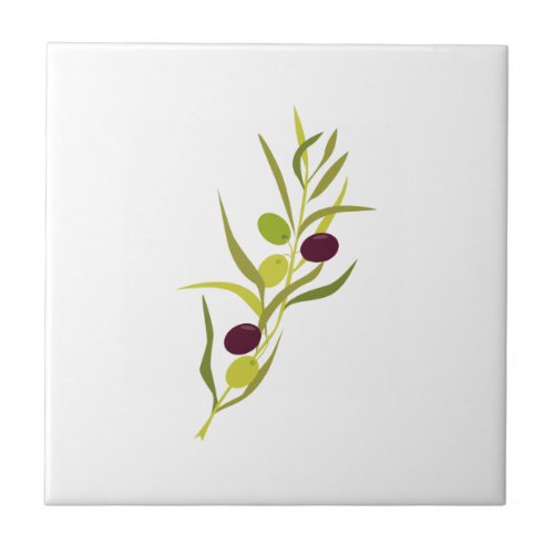 Olive Branch Ceramic Tile