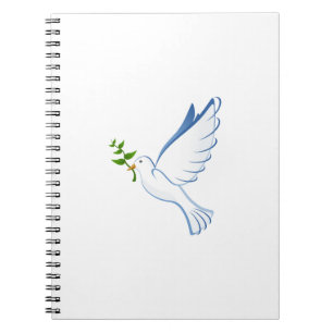 Olive Branch & Dove Notebook