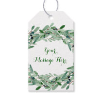 Olive Branch Floral Bridal Shower Gift Tags