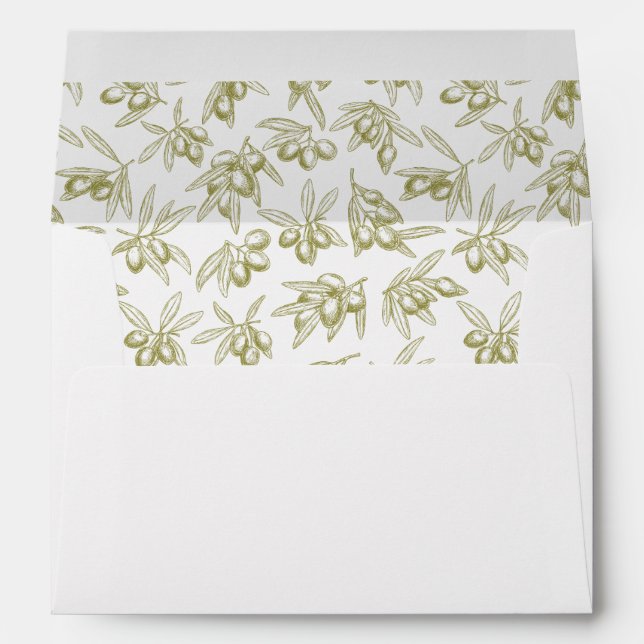 Olive Branch Minimal Envelope (Back (Bottom))