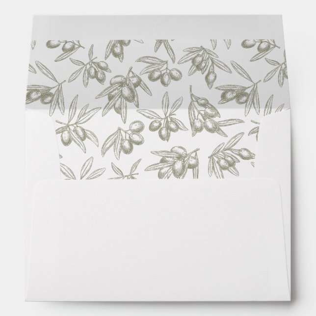 Olive Branch Minimal Envelope (Back (Bottom))