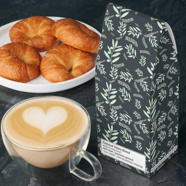 Olive Branch Roasted Coffee – Minimalist Botanical (Breakfast)