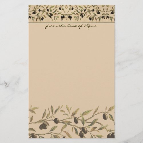 Olive Branch Stationery