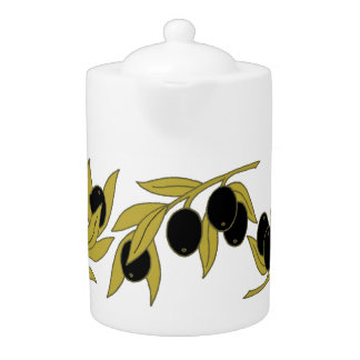 Olive Branch Teapot