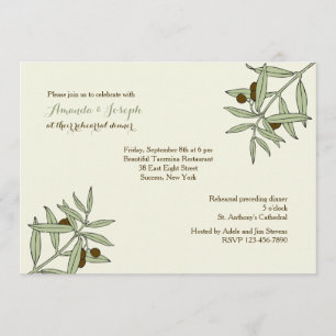 Olive Branches Invitation