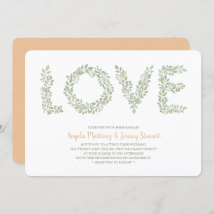 Olive Branches LOVE Collection Invitation