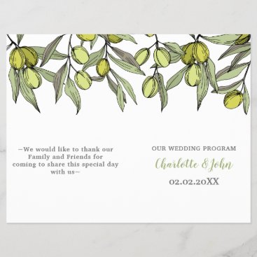 Olive Branches  Nature Greenery Botanical Wedding