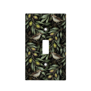 Olive Branches & Warblers Light Switch Cover