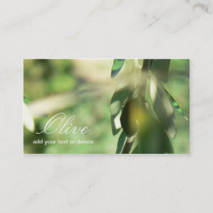 Olive Business Card