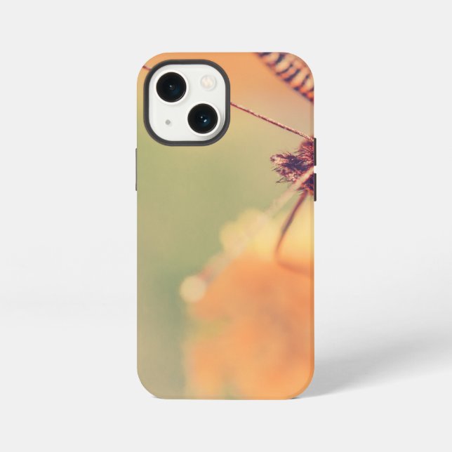 Olive colour iPhone 13 Mini Case (Back)