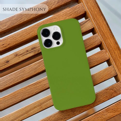 Olive Drab Green One of Best Solid Green Shades Case_Mate iPhone 14 Pro Max Case