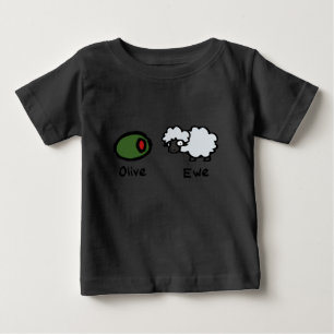 Olive Ewe Baby T-Shirt