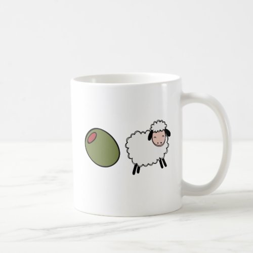 Olive Ewe Love Puns Coffee Mug