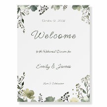 Olive Floral Wedding