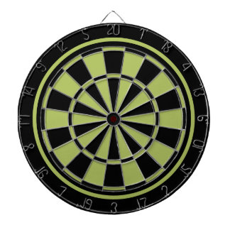 Olive Green and Black Regulation Dart Board