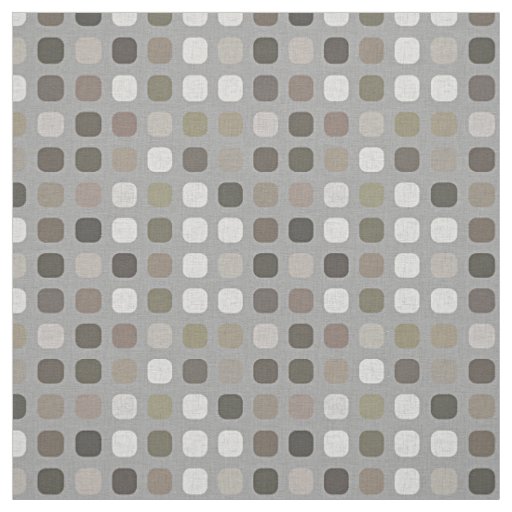 Olive Green Brown Mauve Taupe Round Square Art Fabric