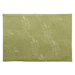 Olive Green Casual Or Formal Botanical Placemat at Zazzle