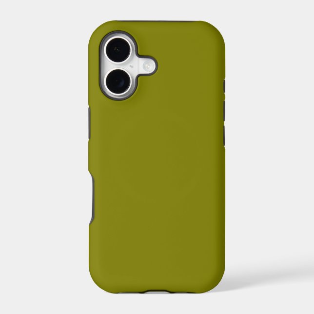 Olive Green Cover iPhone 5 Case (Back)