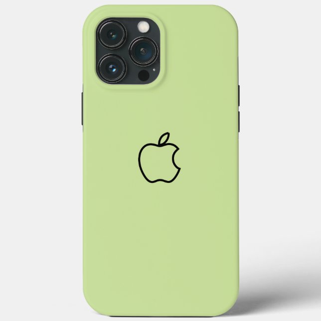 Olive Green Custom Fancy Logo Case-Mate iPhone Case (Back)