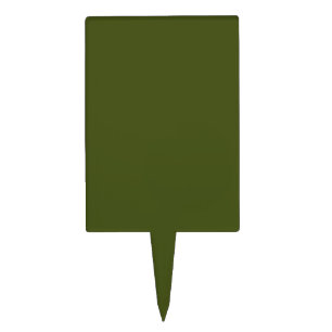 Olive Green Decor Easily Customize This Cake Topper