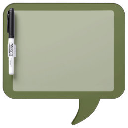 Olive Green Decor Easily Customize This Dry Erase Board