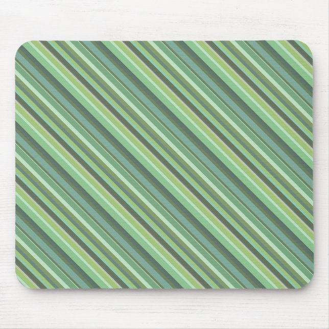 Olive green diagonal comics mouse pad (Front)