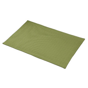 Olive Green Gingham-COTTON PLACEMAT