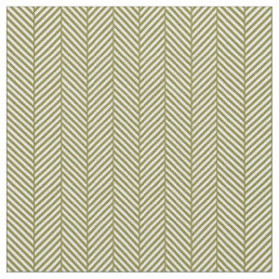 Olive Green Herringbone Fabric
