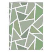 Olive green mosaic pattern (Front)