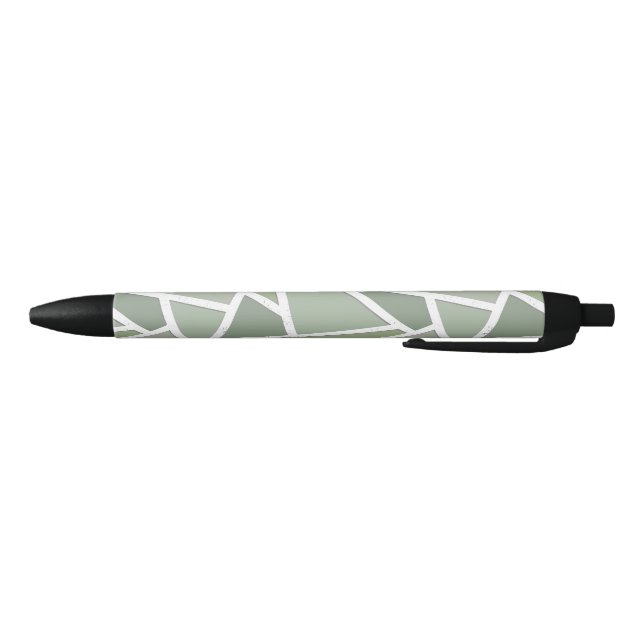 Olive green mosaic pattern pen (Bottom)