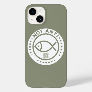 Olive green NotAntiFish phone case
