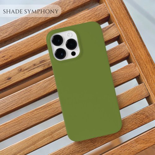 Olive green One of Best Solid Green Shades Case_Mate iPhone 14 Pro Max Case