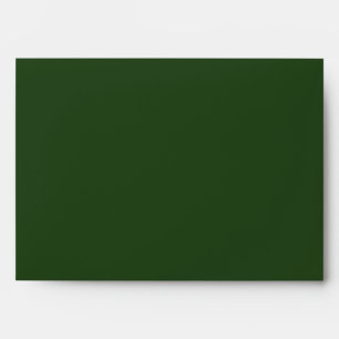 Olive Green Provence Wedding Return Address Envelope