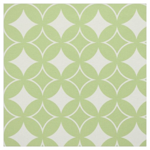 Olive green shippo pattern fabric
