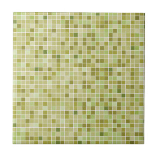 Olive Green Small or large Ceramic Photo Tile