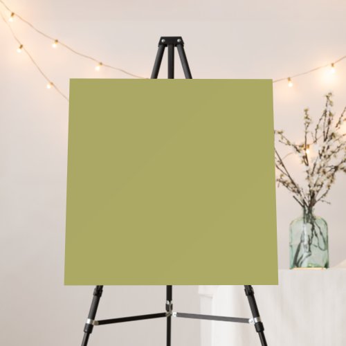 Olive Green Solid Color Foam Board