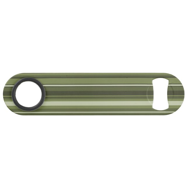 Olive green stripes bar key (Front (Horizontal))