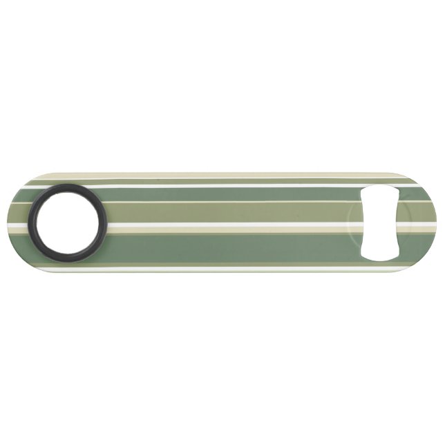 Olive green stripes bar key (Front (Horizontal))