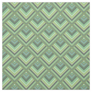 Olive green stripes scale pattern fabric