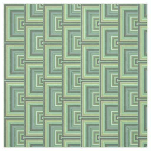Olive green stripes square scales pattern fabric