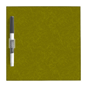Olive green surface with subtle swirling pattern dry erase board