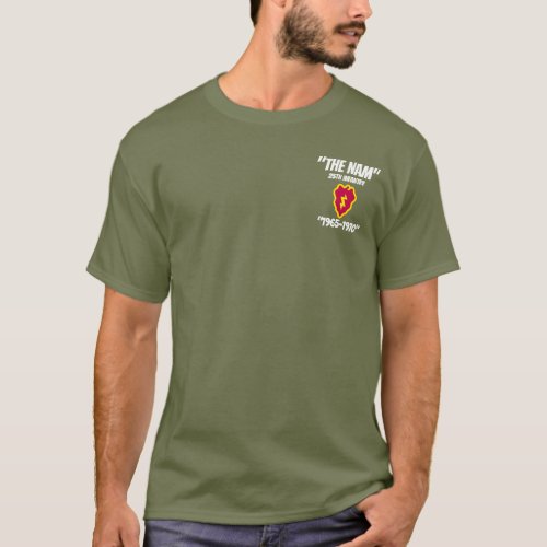 Olive green T_shirt 25th Infantry