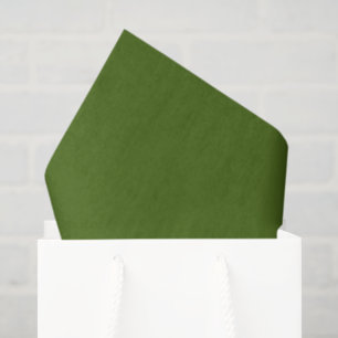 Olive Green Tissue Paper